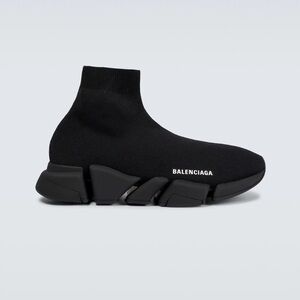 Balenciaga Black Speed 2.0 Knit Sneakers